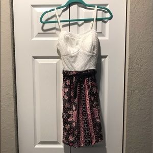 NWT Small Lily Rose Belted Fit & Flare Dress